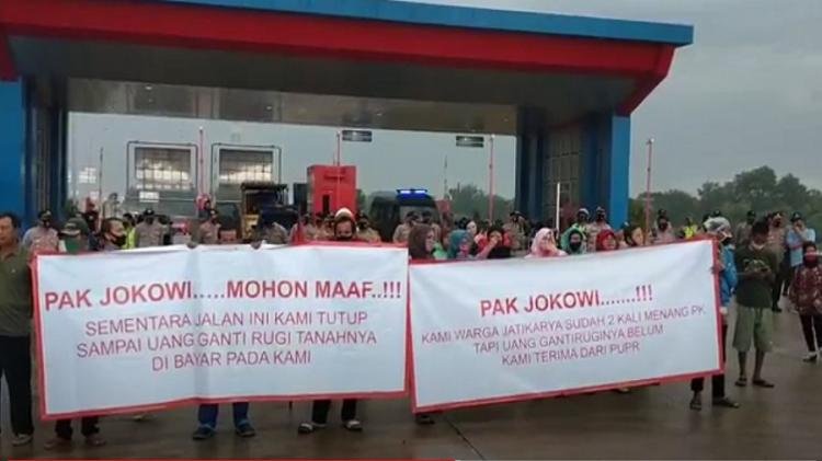Cek Fakta, Uang Pembebasan Tanah Tol Jatikarya Terkatung Katung 4 Tahun