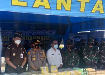 110 kg Sabu-sabu dan Ekstasi Tangkapan TNI AL Diserahkan kepada BNN