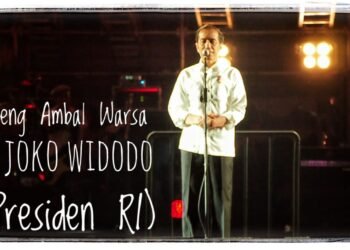 “Sugeng Ambal Warsa Bapak Joko Widodo”
